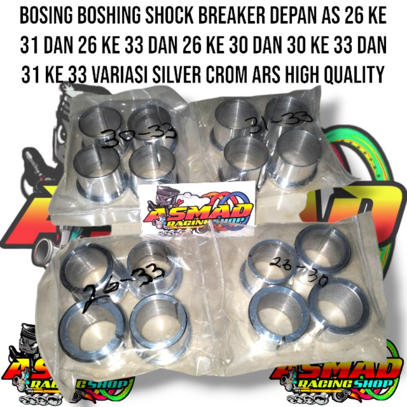 BOSING BOSHING SHOCK BREAKER DEPAN AS 26 KE 31 dan 26 KE 33 dan 26 KE 30 dan 30 KE 33 dan 31 KE 33 V