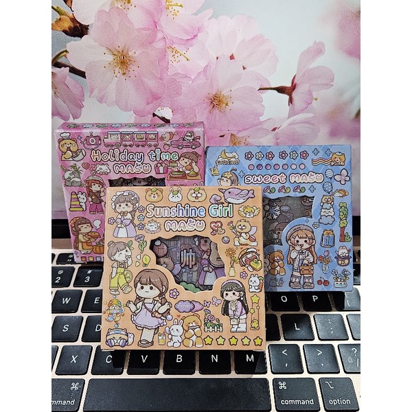 

Lovely- Sticker Box Masu Girly Isi 100