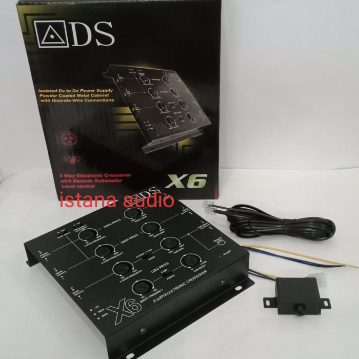 Terlaris Crossover Aktif Ads X6 Crossover Mobil 3 Way