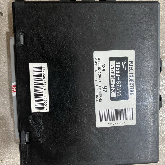 [New Ori] 89560-Bz430 89560-Bz431 Ecu Computer Engine Control Rush Terios Limited
