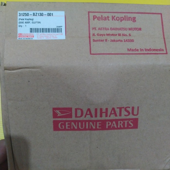 ✨New Ori Plat Kopling Kampas Kopling Avanza Xenia 1300 Cc Asli Astra Terbaru