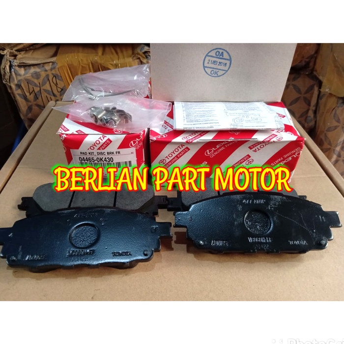 ✨Ori Kampas Rem Innova Reborn Depan Kampas Rem Depan Innova Reborn Asli Ori Terbaru