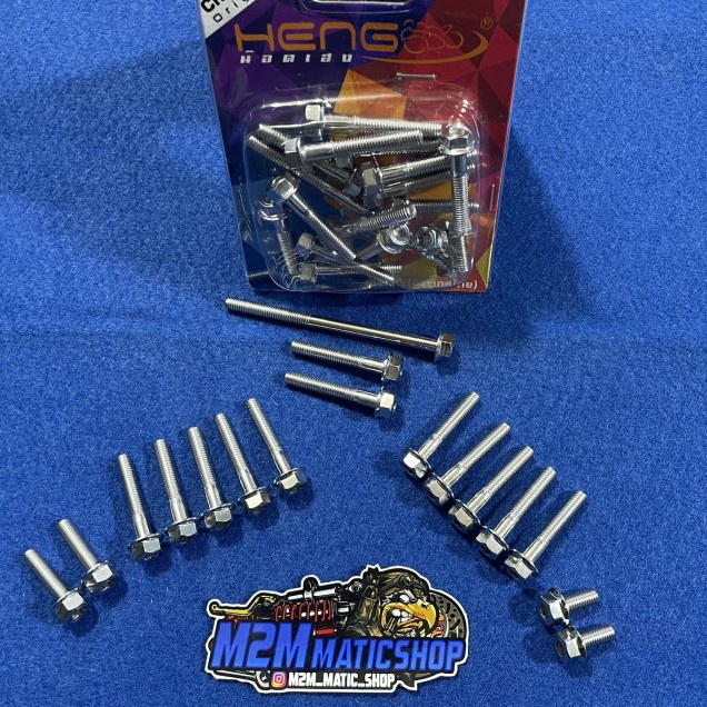 ✅Ori Baut Set Cvt Stainless 2 Kunci Beat Scoopy Vario 110 Diskon