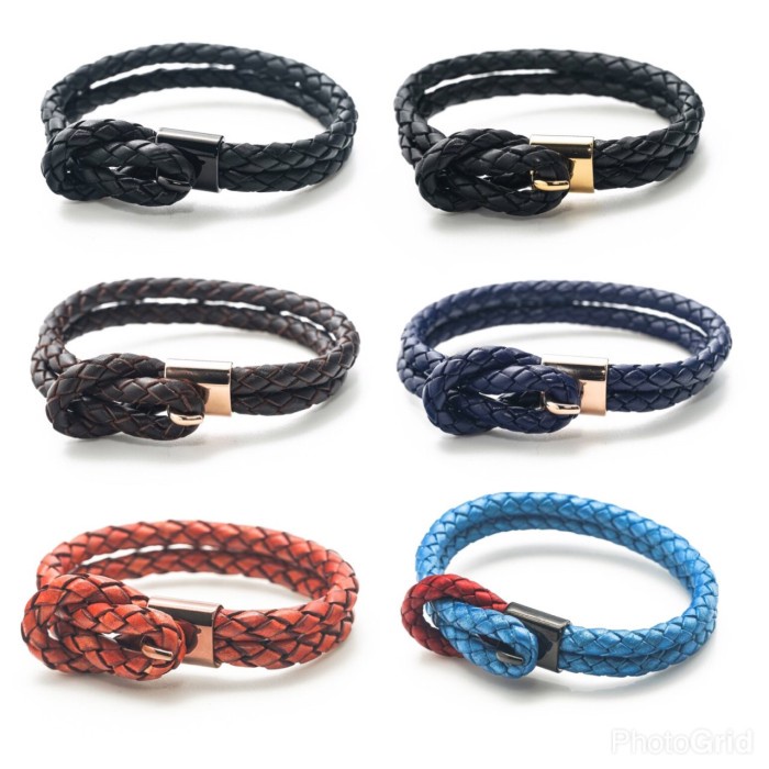 Mei Baffi Inc Jevies Gelang Hugo Premium Bracelet Pria Wanita