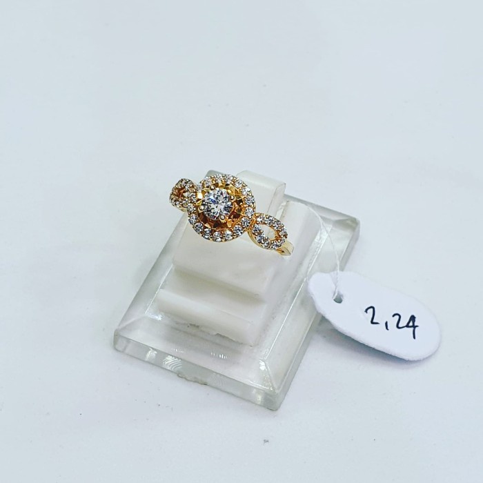 ✨Sale Cincin Mas Kuning 70 Berat 2.24Gram Uk 10 Terbatas