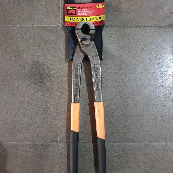 Produk Unggulan] TANG KAKATUA BAJA GEGEP BISON 10"