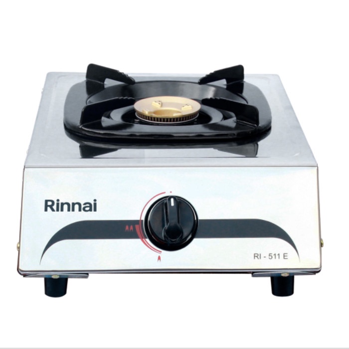 [Ori] Kompor Gas Rinnai Ri-511E 511 E Kompor Satu Tungku Terbaru