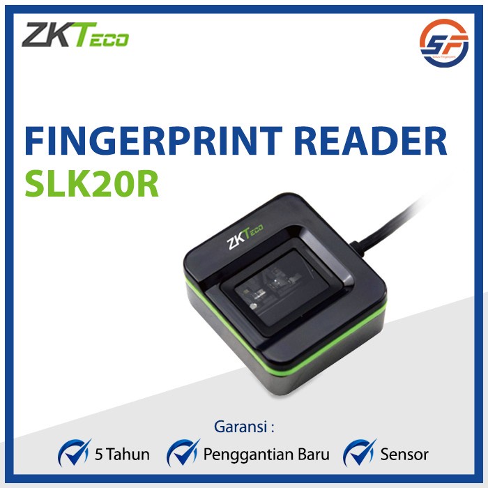 Terlaris Zkteco Slk20R Fingerprint Reader Usb Communication