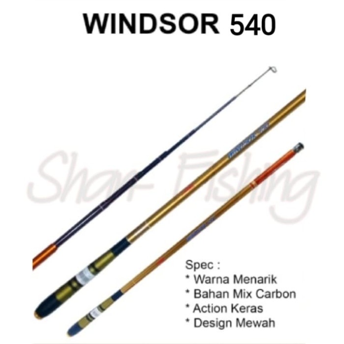 [COD] Joran Pole / Tegek Exori Windsor 540 Bisa Sameday