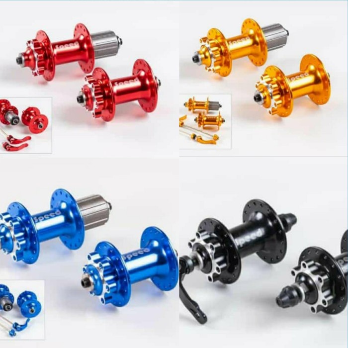 [New Ori] Hub Freehub United Speed 36H Bearing 8-10Sp Diskon