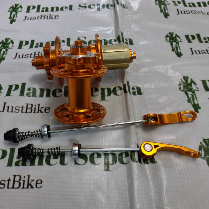 ✨Ori Hub Freehub Raze 32H Jangkrik Gold L Hub Bearing Raze L Hub Raze 32H Bisa Gojek