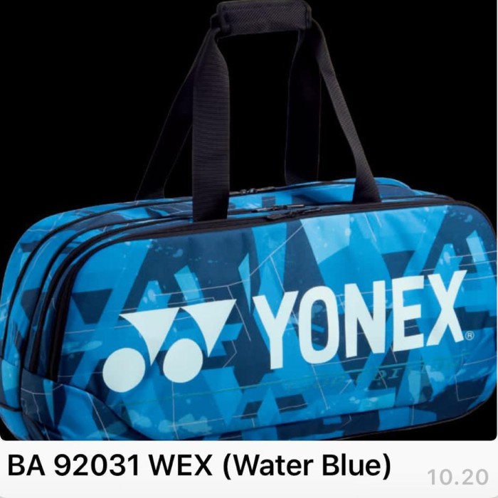 [Best Seller] Tas Badminton Yonex Kotak Ba 92031 Wex Water Blue Original Limited