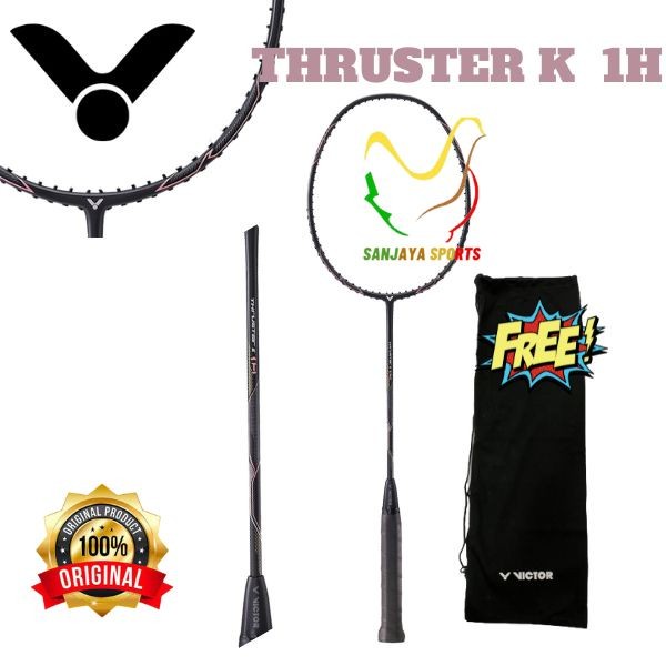 [Best Seller] Raket Victor Badminton Bulutangkis Victor Thruster K 1 H Tk-1H H Orig Terbatas