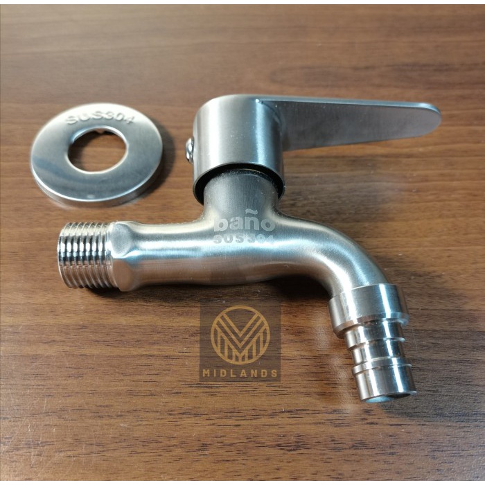 KRAN TAMAN STAINLESS SUS304, KRAN TEMBOK STAINLESS 304, KERAN KRAN AIR ORIGINAL