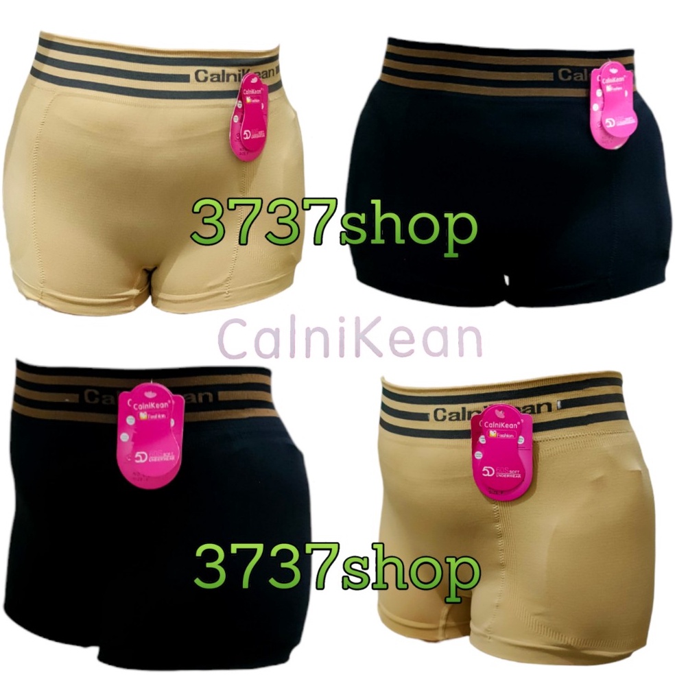Koleksi Terbaru.. CALNI KEAN 912 Body Shape Wear - CD CELANA DALAM BOXER WANITA BUSA PANTAT DAN PING