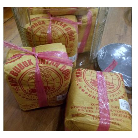 

Kopi Bubuk Intan Dunia Kopi Lampung 250 Gr