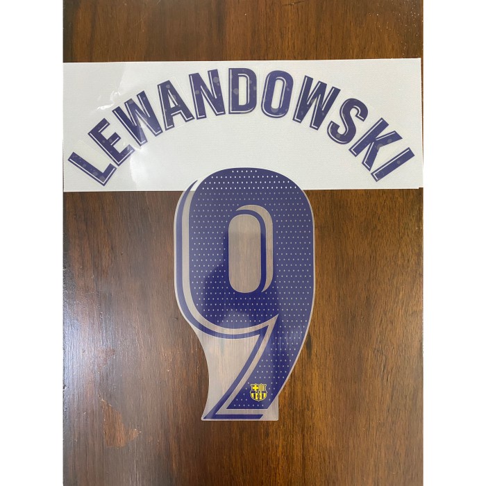 [New] Nameset Original Barcelona 4Th 2022/23 Lewandowski For Original Jersey Limited