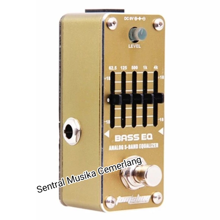 Efek Bass Equalizer Gitar Bass EQ Equalizer Tomsline AEB-3 Bass EQ