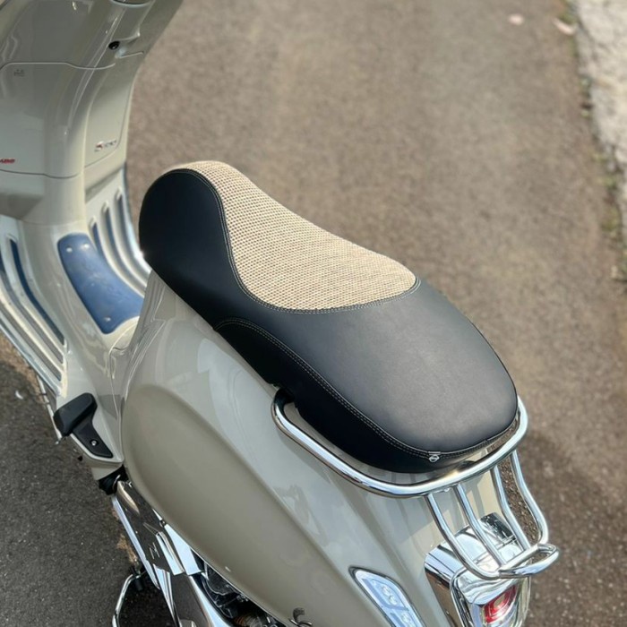 [New Ori] Kulit Jok Vespa Sprint Primavera Motif Recaro / Retro Terbaru