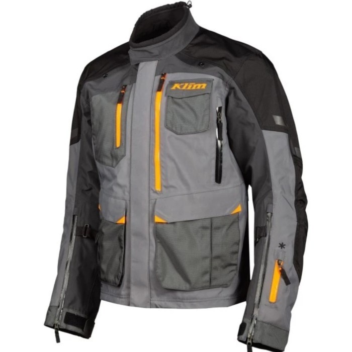 [New Ori] Klim Jacket Carlsbad Aspalt Strike Orange  Jacket Touring Bikers Berkualitas