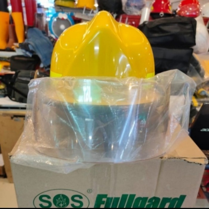 [New Ori] Helm Sos Fullgard Yellow / Helm Pemadam Promo Bisa Gojek