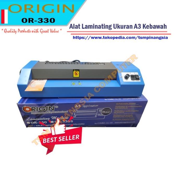

Mesin Laminating Origin Or330 - Or 330 S
