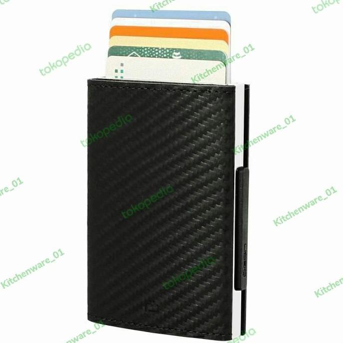 New Dompet Rfid Ogon Wallet Casecade Luxury Carbon Edition Pengiriman Cepat