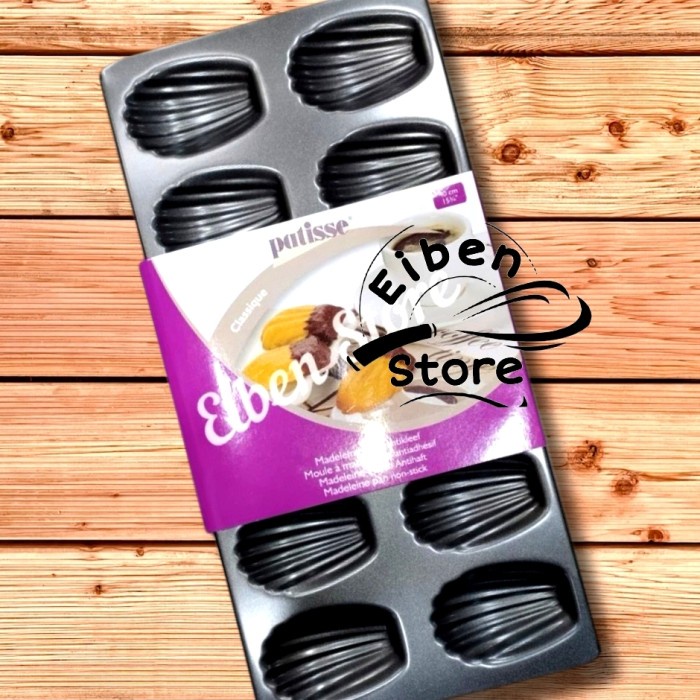 

✅Termurah Patisse Classicque Madeleine / Madeline/ Loyang Kerang Pan 12 Cav Bisa Gojek