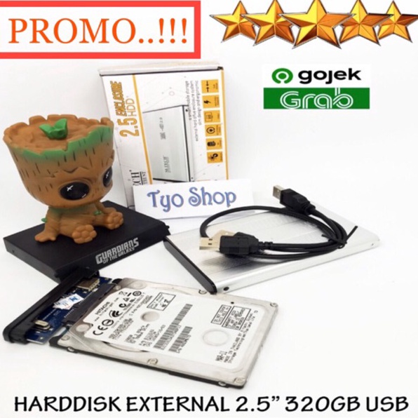 →➘✹ Harddisk Eksternal 500gb 120Gb 160gb 250gb 320gb USB