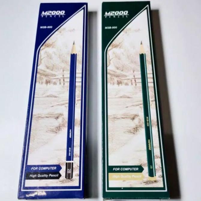 

<<<<<] Pensil 2B stark isi 12 pcs/Pensil 2B M2000 Isi 12 Pcs (1 lusin )