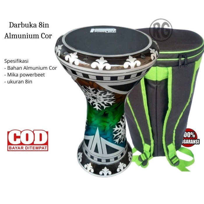 Terlaris Dumbuk Ukuran 8In Dumbuk Khosidah Rebana Darbuka Hadroh