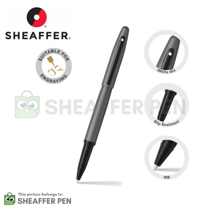 

✨Sale Sheaffer Vfm Matte Gun Metal Rollerball Terbatas