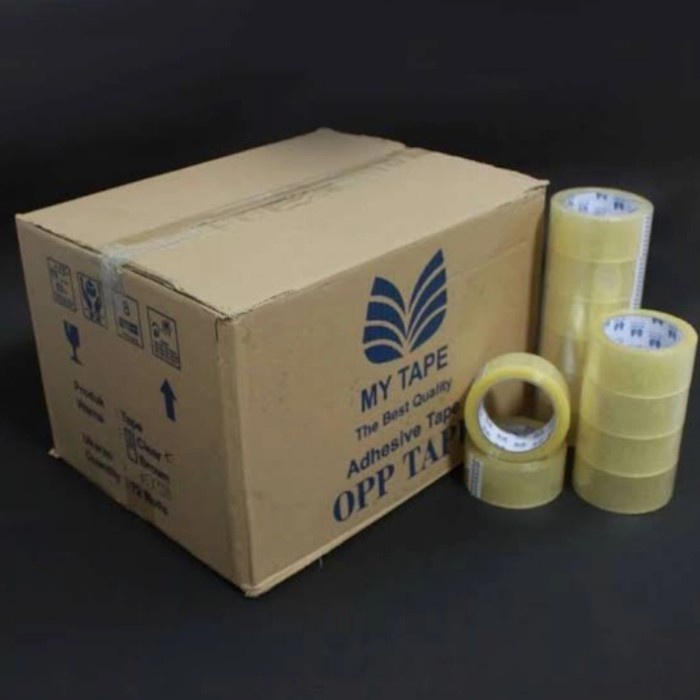 

✨Sale Lakban Bening 2 Inch /45Mm X 90 Yard 1 Dus Setara Daimaru Bisa Gojek