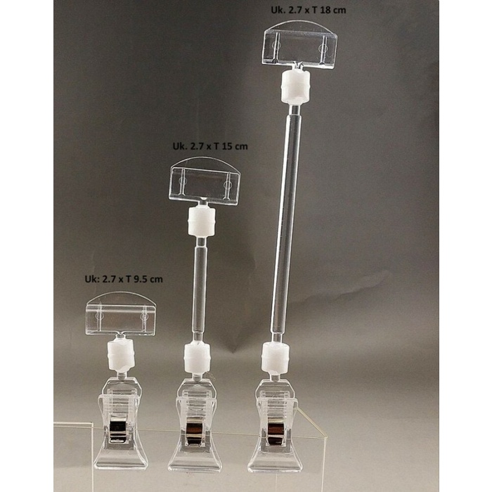 

✨Sale Standing Display Holder Price Tag/ Kartu Informasi Harga 18Cm Terbatas