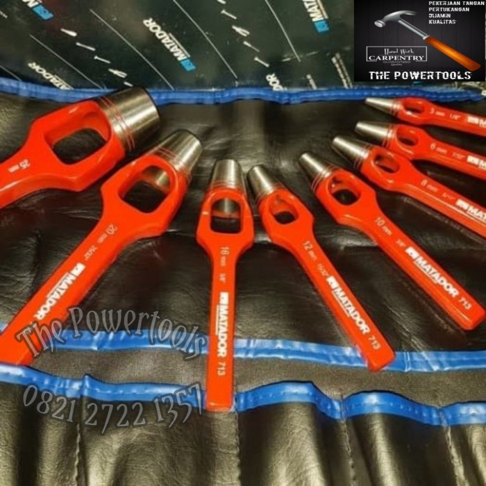 

✨Sale Holow Punch Set 8 Pcs Merk Matador / Alat Pembolong Plat Set 8 Pcs Terbaru