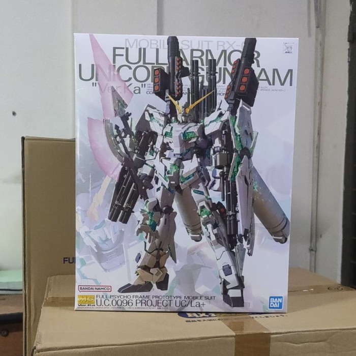 ✨New Gundam Mg 1/100 Full Armor Unicorn 61589 Terbaru