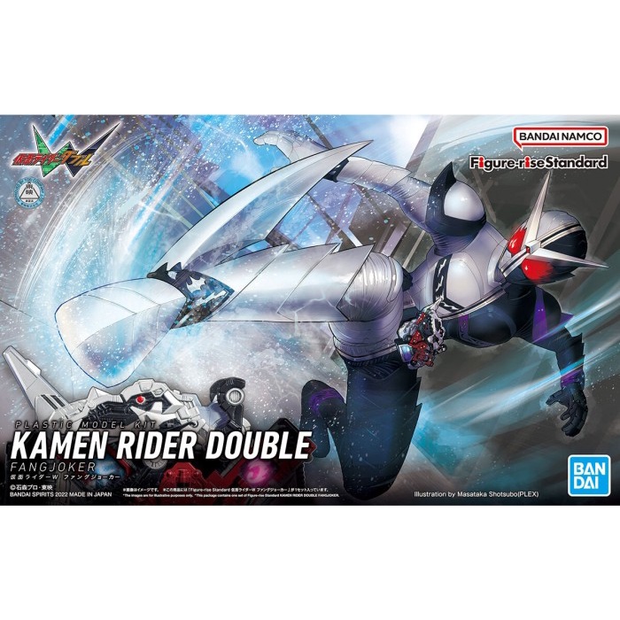 ✨New Figure Rise Standard Kamen Masked Rider W Double Fang Joker Bandai Bisa Gojek