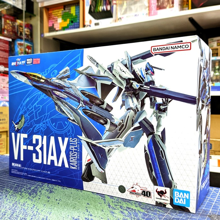 ✨New Dx Chogokin Vf-31Ax Kairos-Plus Hayate Immelmann Use Bisa Gojek