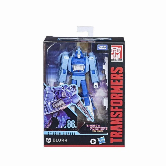 ✅COD Transformers Toys Studio Series 86 Deluxe Blurr - Tfof0711 Limited