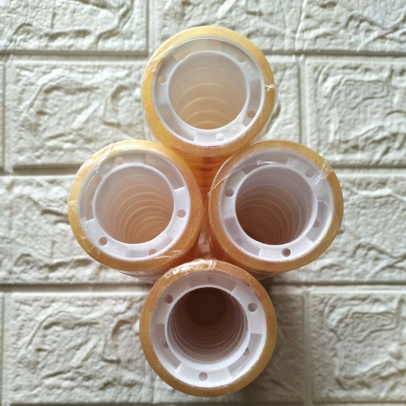 

(12pcs)Selotip Isolasi Kado Bening Teba Tipis Nachi 12mm × 10m/Solasi Kado Transparan