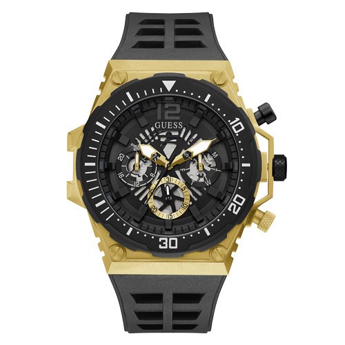 ✅Original Guess Original Watch Black Exposure Gw0325G1 - Jam Tangan Pria Origina Berkualitas