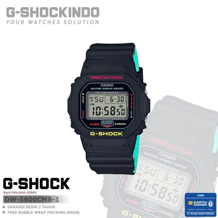 ✅Sale Casio G-Shock Dw-5600Cmb-1 / Dw-5600Cmb-1Dr Original Limited