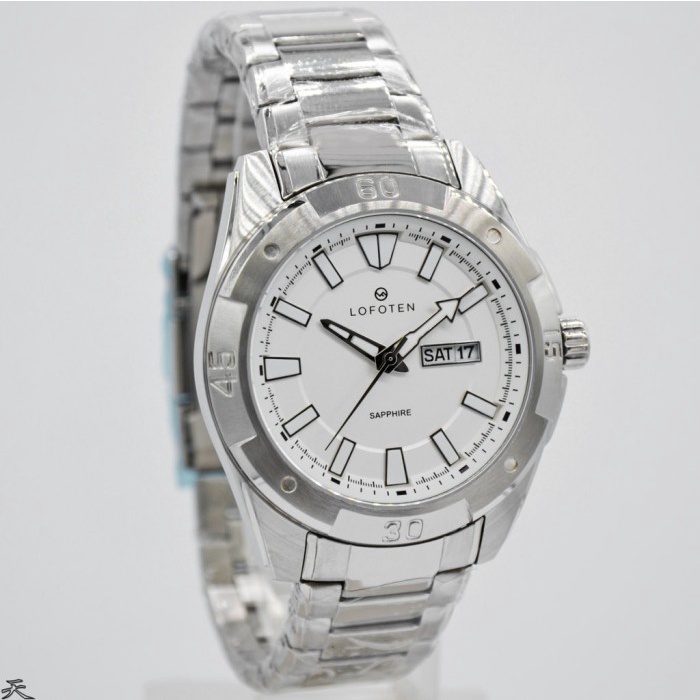 ✅Ori Lofoten F-6505Ms - Jam Tangan Pria Original - Sapphire Silver Terbaru