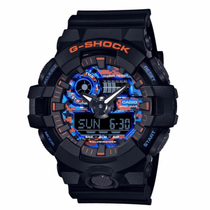 ✅Ready Jam Tangan Casio G-Shock Ga-700Ct-1Adr Rubber Original Bisa Sameday