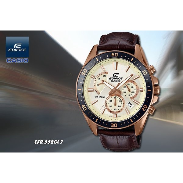 ✅Original Casio Edifice Efr-552Gl-7A Original Bergaransi Resmi Efr552Gl Berkualitas