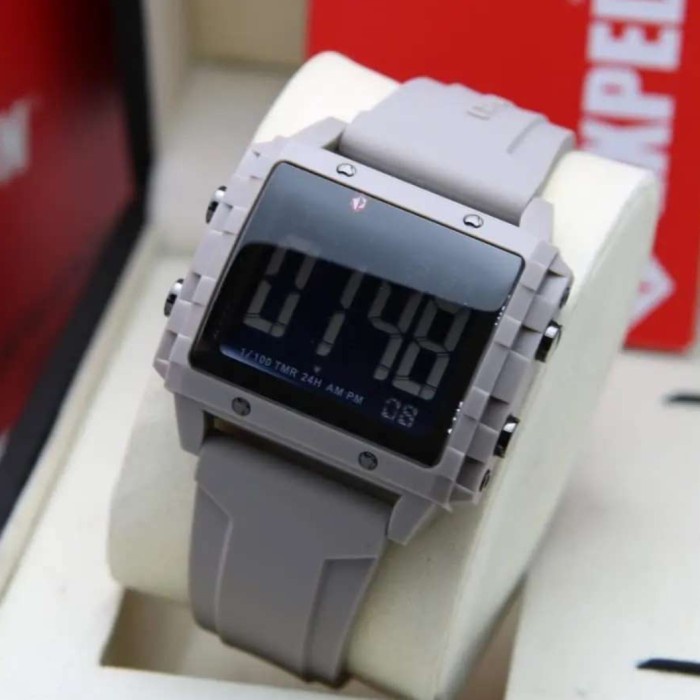 ✅Ready Jam Tangan Pria Expedition Original Digital E6817 Grey Black Diskon