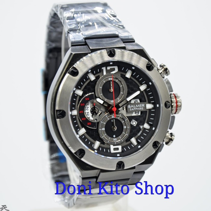 ✅Original Jam Tangan Pria Original Balmer B8117 Black Bisa Sameday
