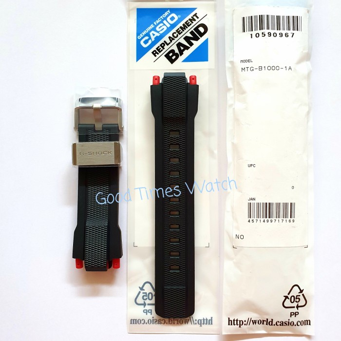 ✅Ori Strap G-Shock Mtg-B1000-1A Mtg B1000 Casio Original Limited