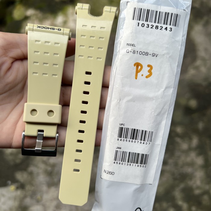✅Ori Tali Strap Jam Tangan Casio G-Shock Original G-8100B Band G 8100B Limited