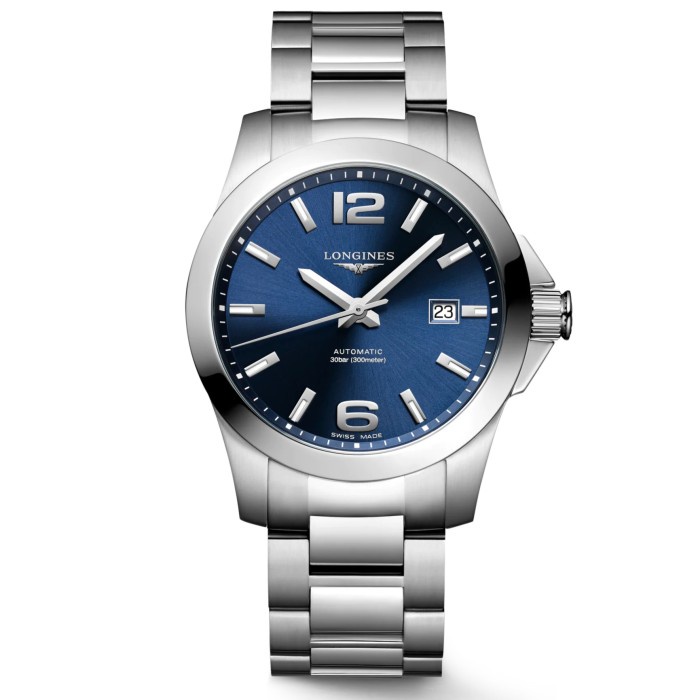 ✅Original Longines Conquest Automatic 41Mm L3.777.4.99.6 Berkualitas